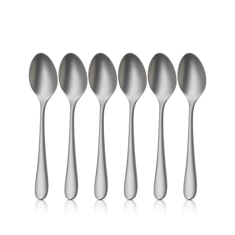 Merit Cromargan protect® 6-dielna súprava kávových lyžičiek pieskovaná