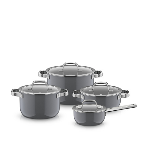 Fusiontec Mineral Pro 4-dielna súprava riadu platinum