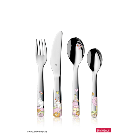 Detské príbory Princezná Anneli 4ks